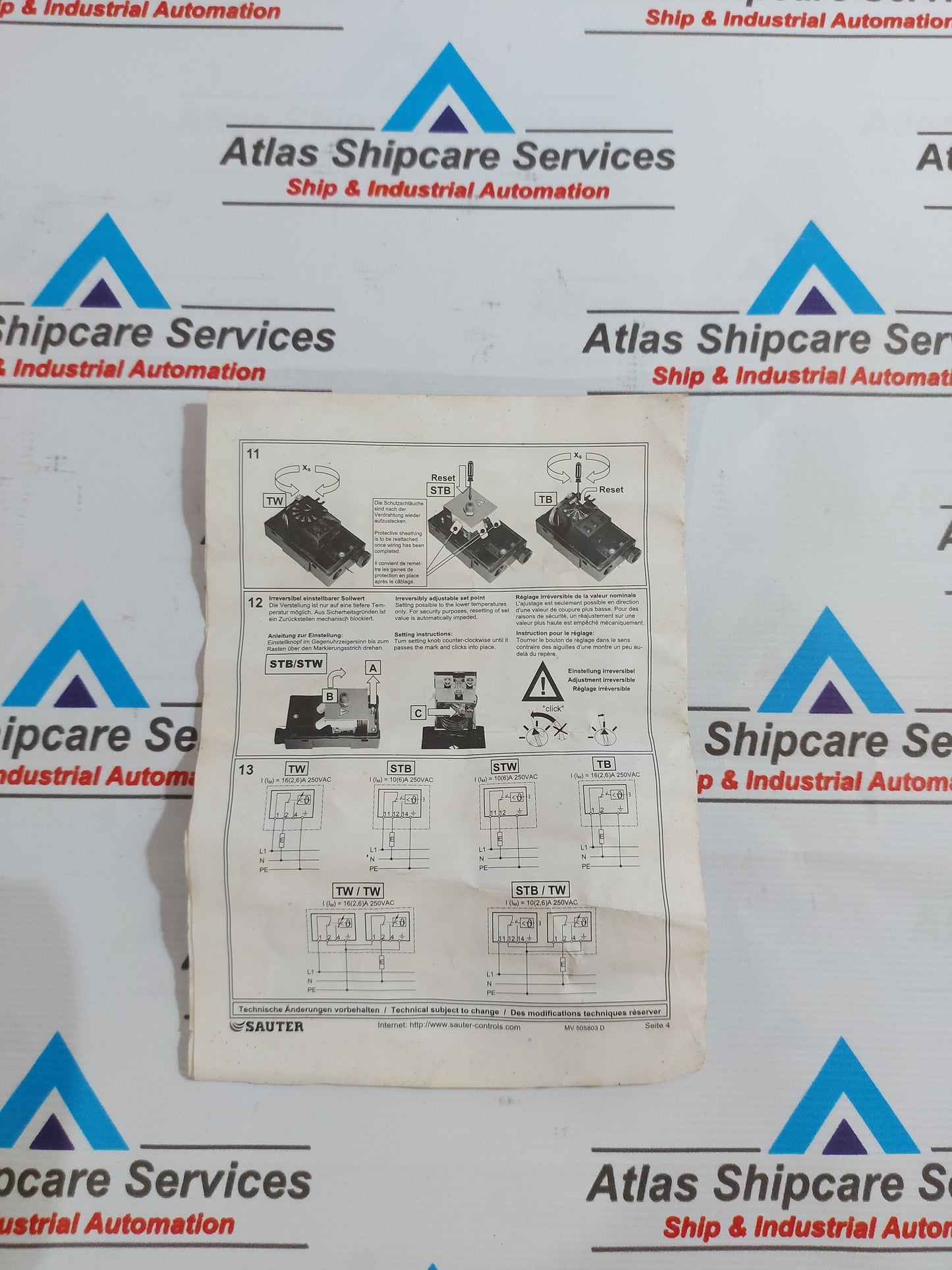 MACGREGOR 7635 4113-200 THERMOSTAT