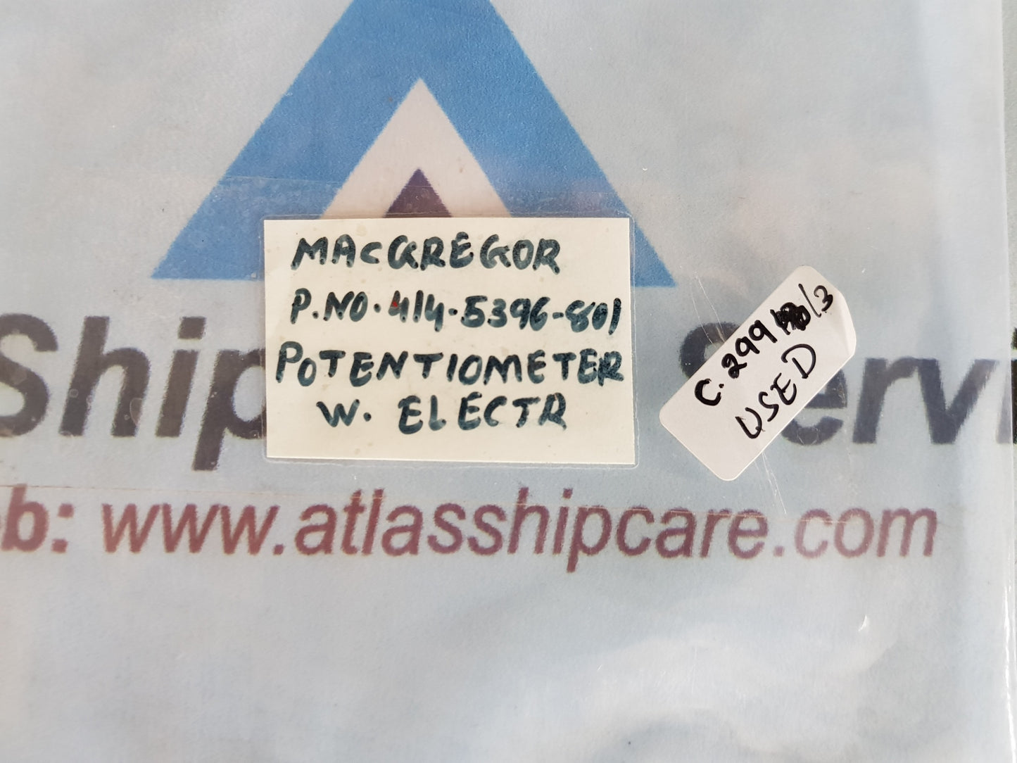 MACGREGOR ESS024A POTENTIOMETER