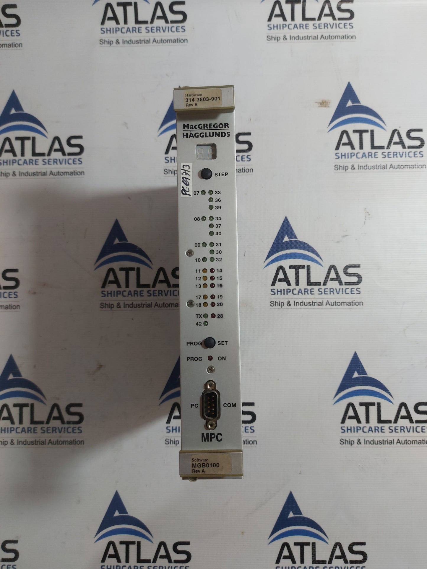 MACGREGOR HAGGLUNDS 314 3603-901 MPC CONTROL CARD