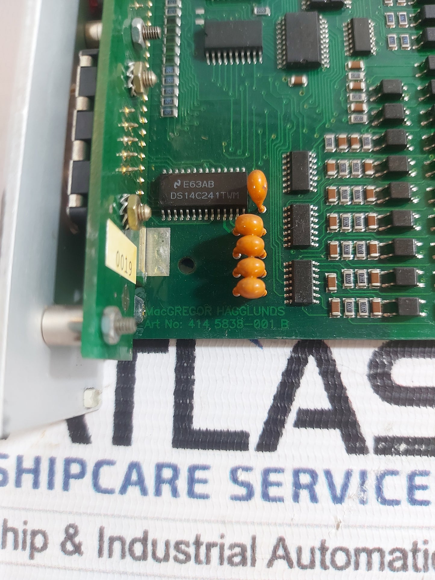 MACGREGOR HAGGLUNDS 314 3603-901 MPC CONTROL CARD