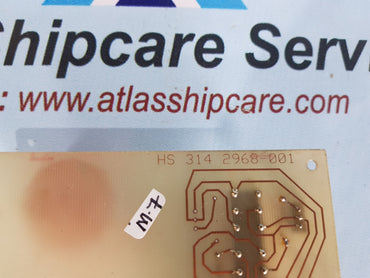 MACGREGOR HAGGLUNDS HS 314 2968-001 PCB CARD