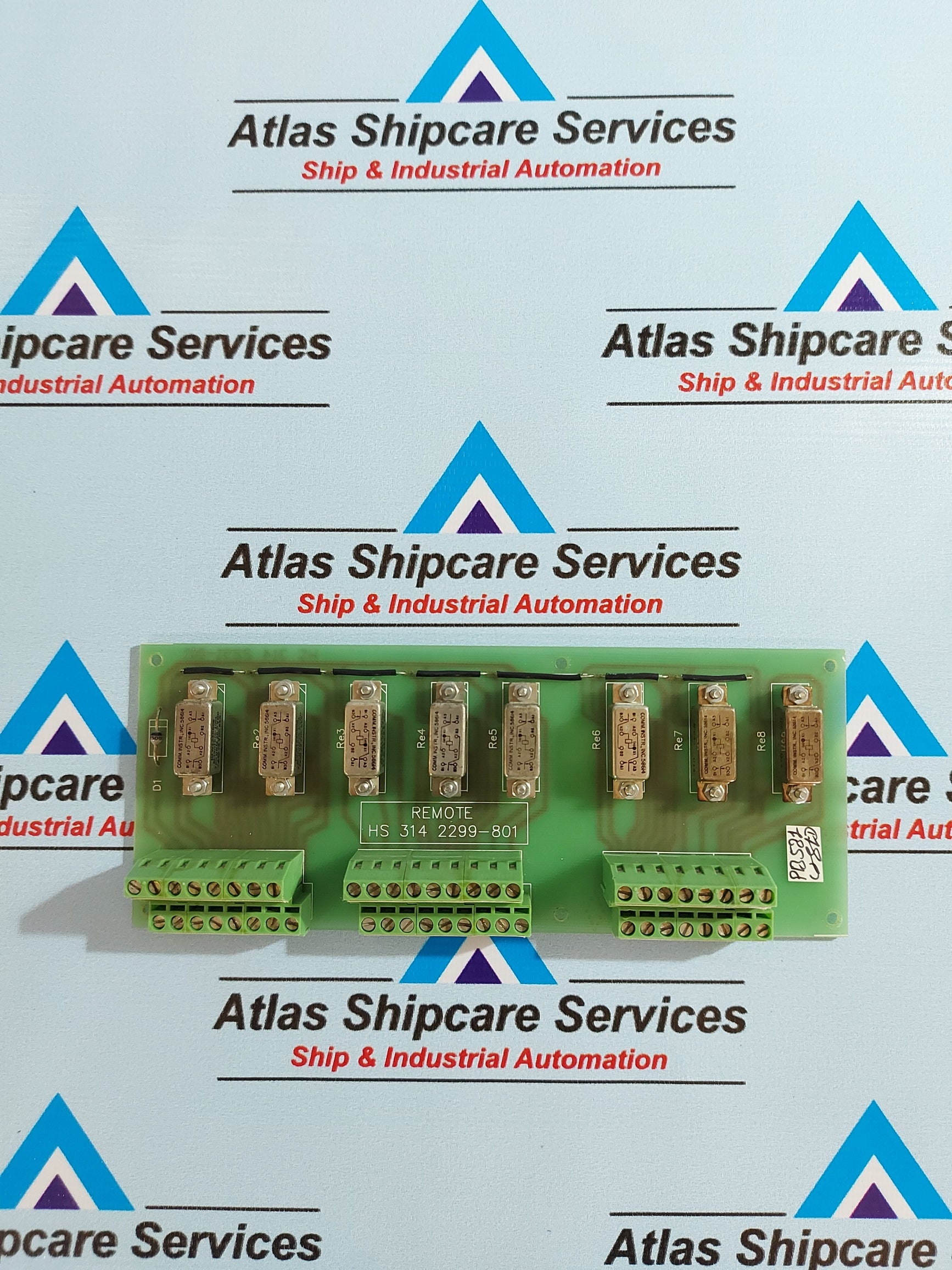 MACGREGOR HS 314 2299-801 PCB CARD – Atlas Shipcare Services