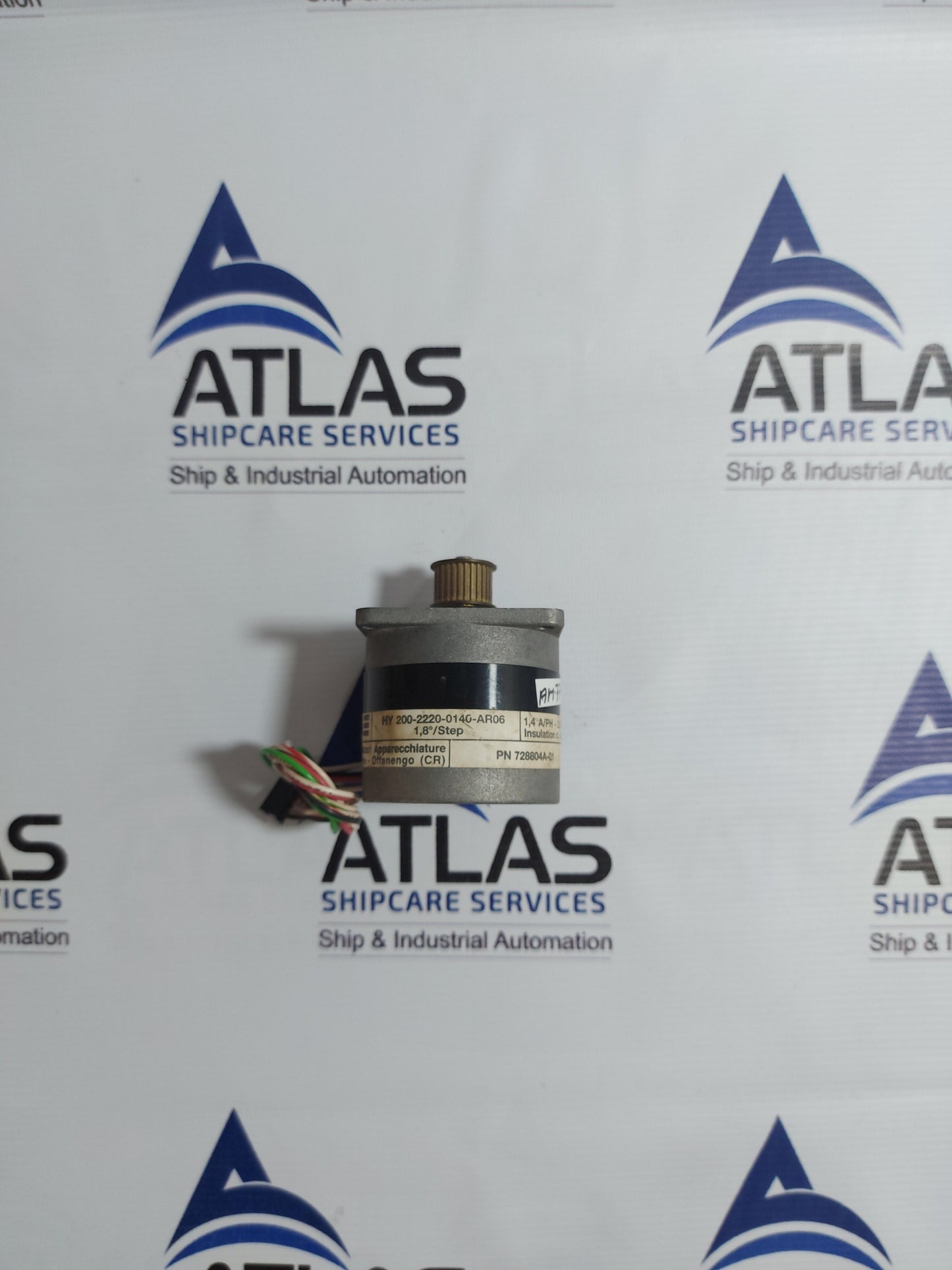 MAE 728804A-01 STEPPER MOTOR HY 200-2220-0140-AR06