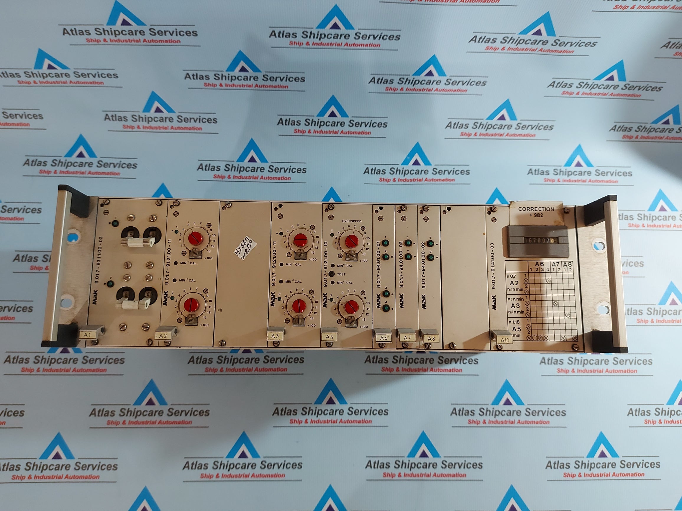 MAK 1.00.7-36.21.00-24 CONTROL PANEL – Atlas Shipcare Services