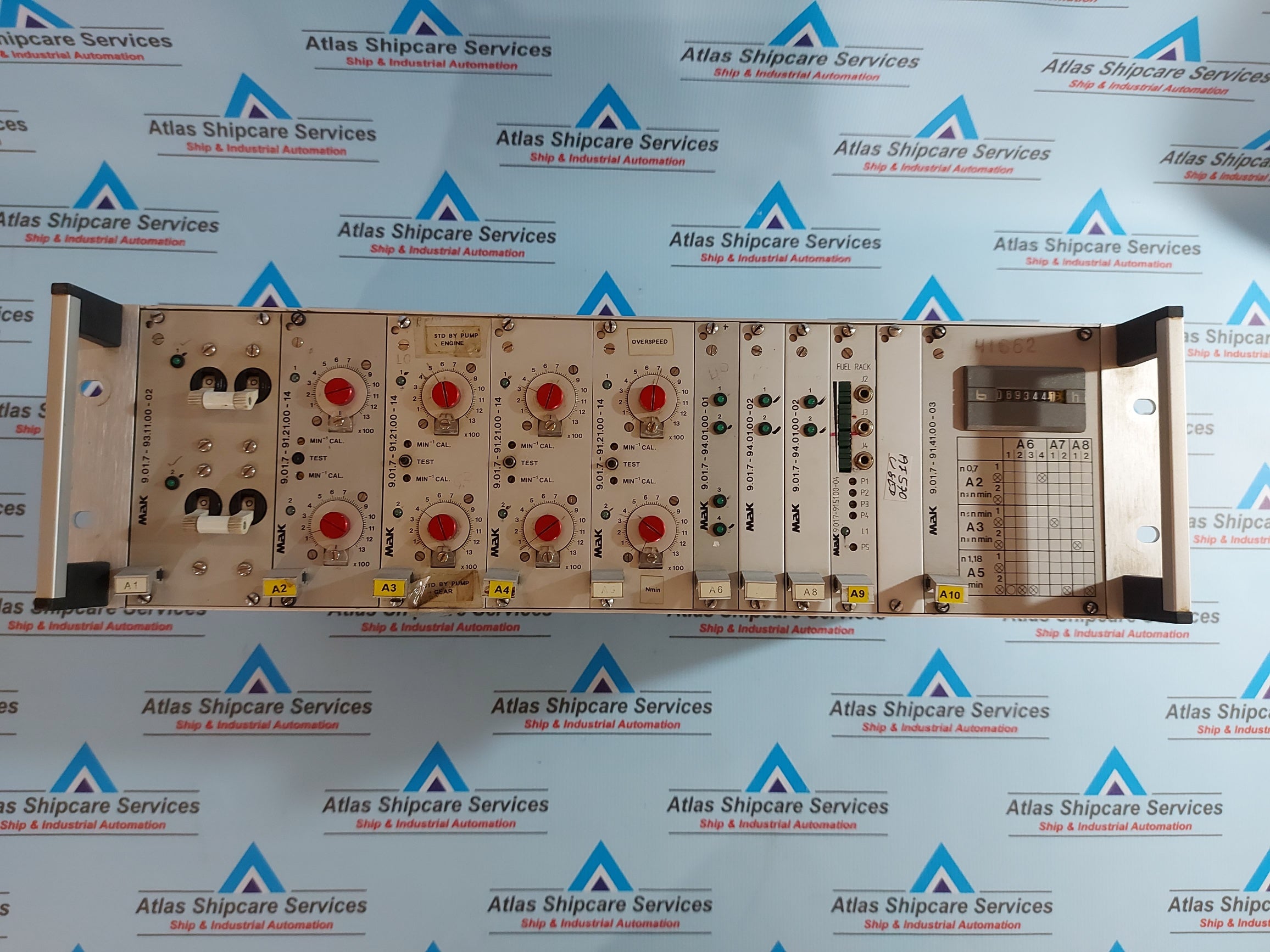 MAK 1.00.7-36.29.00-39 CONTROL PANEL – Atlas Shipcare Services