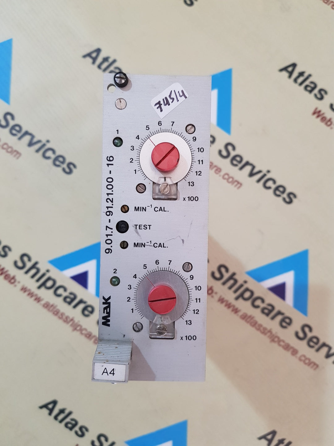 MAK 9.01.7-91.21.00-16 PCB CIRCUIT