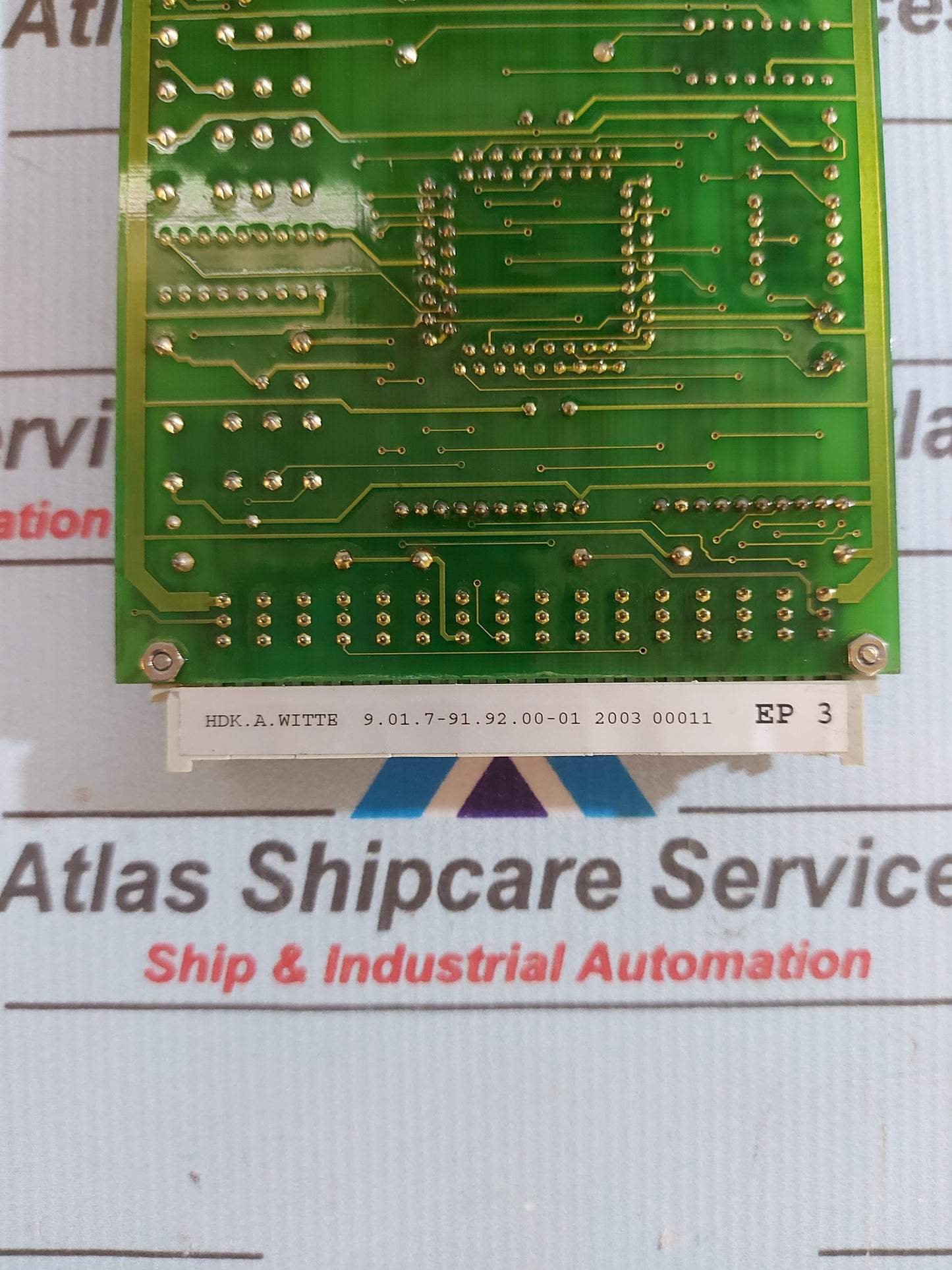 MAK 9.01.7-91.92.00-01 CONTROL LEVER PCB CARD
