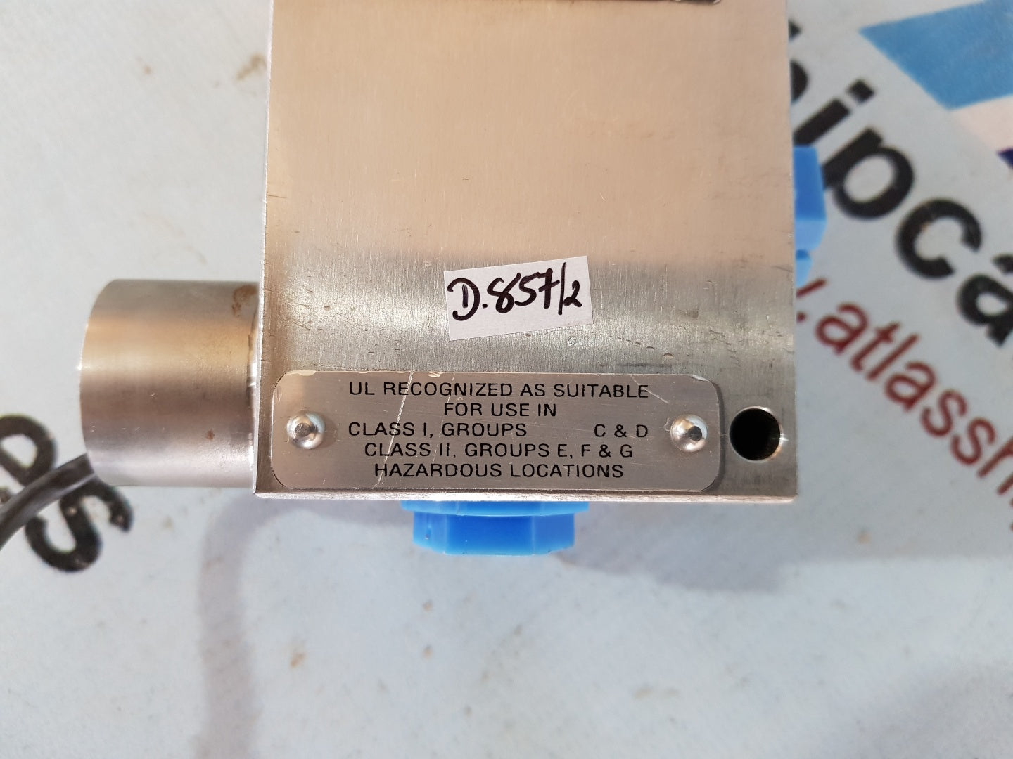 MALEMA SENSORS M-200X-S43-014 EXPLOSION PROOF ADJUSTABLE FLOW SWITCH ...