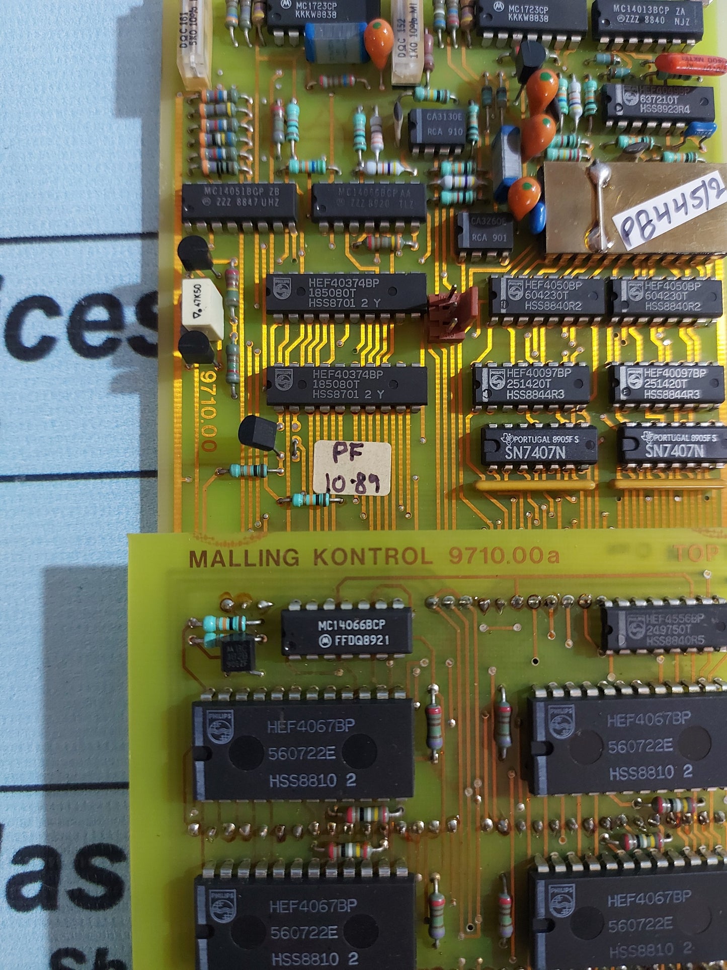 MALLING KONTROL 9710.00a PCB CARD