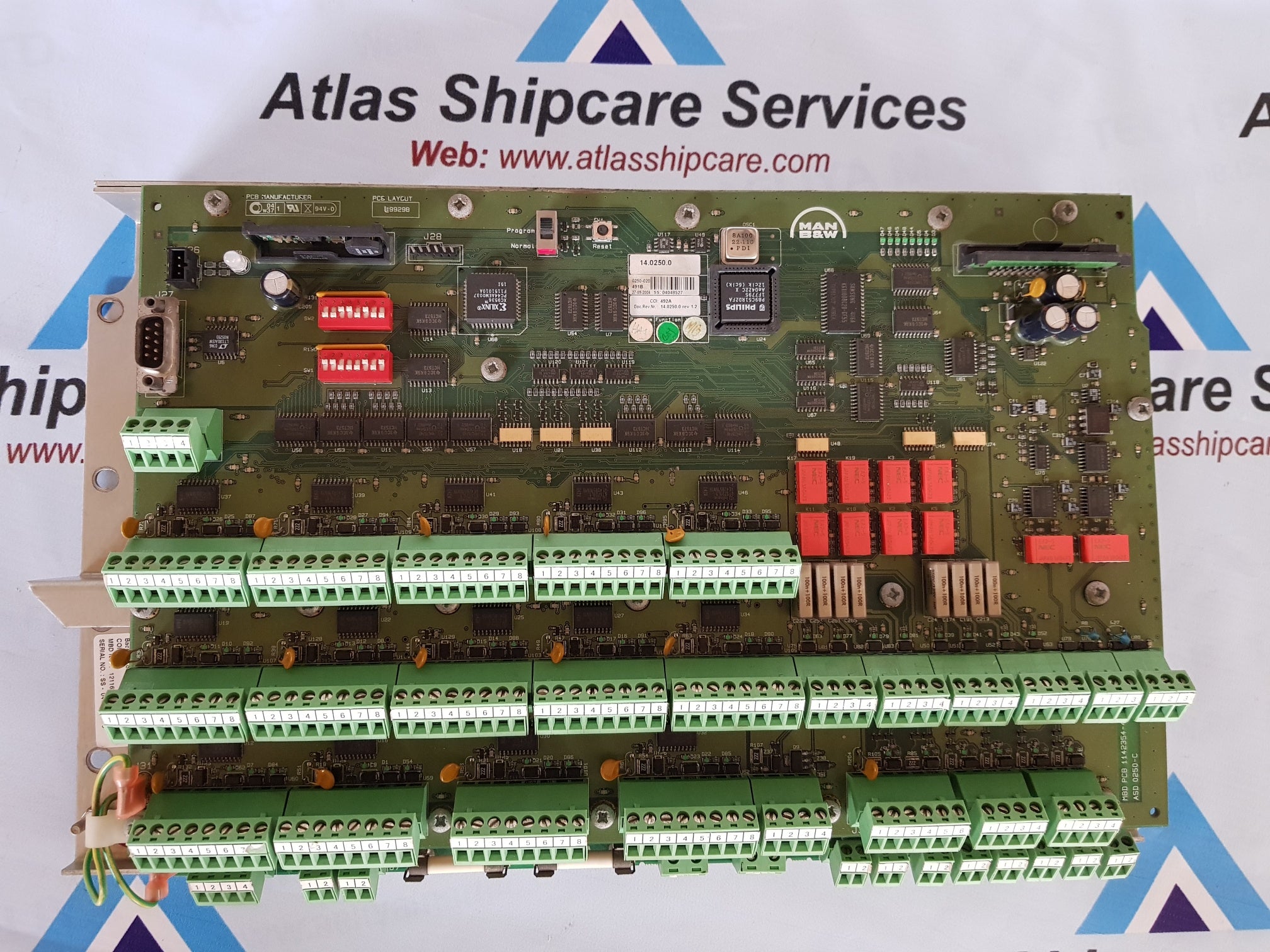 MAN B&W 1211636-9 BACKUP CONTROL UNIT – Atlas Shipcare Services