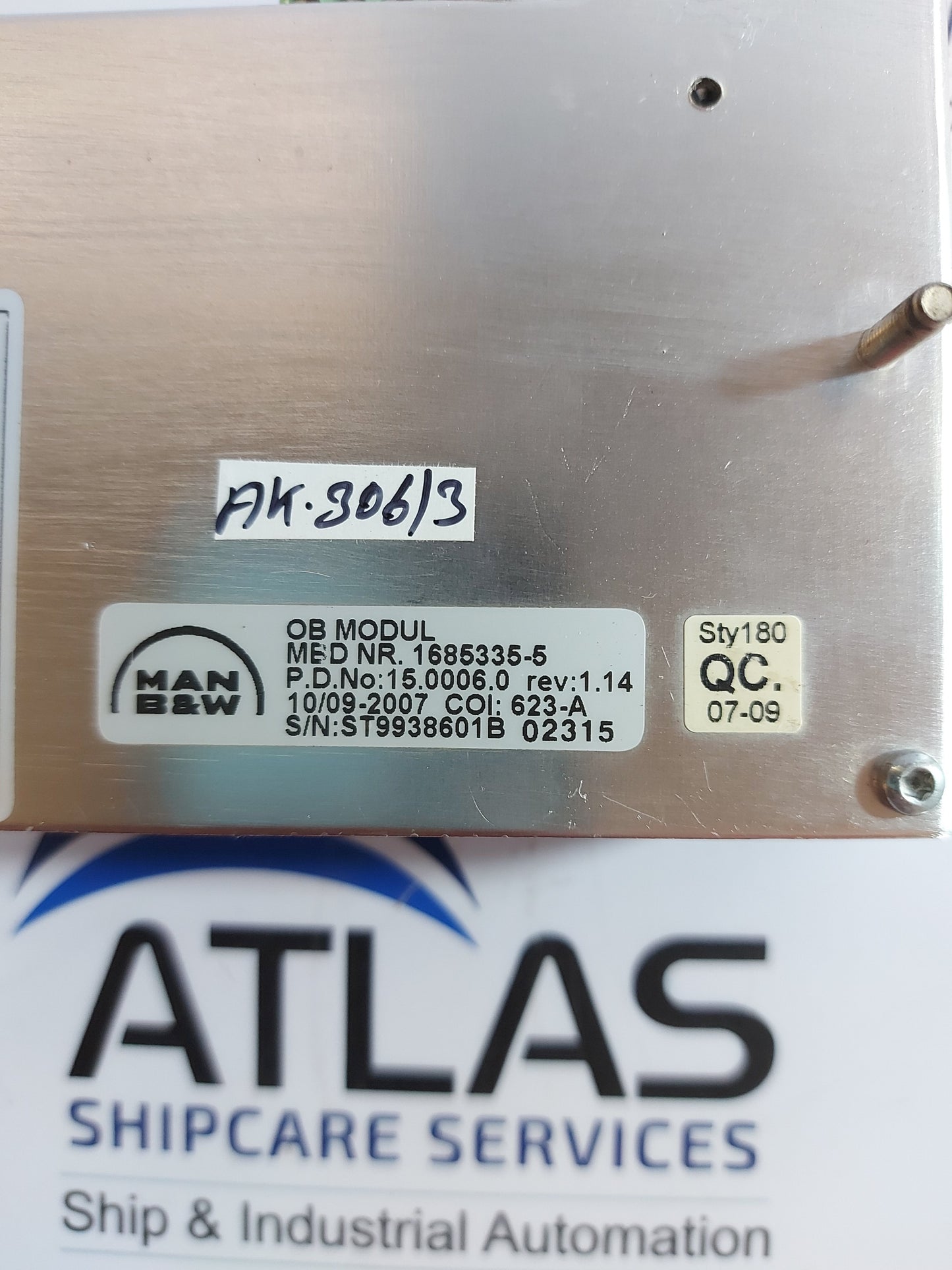 MAN B&W 1685335-5 OB MODULE