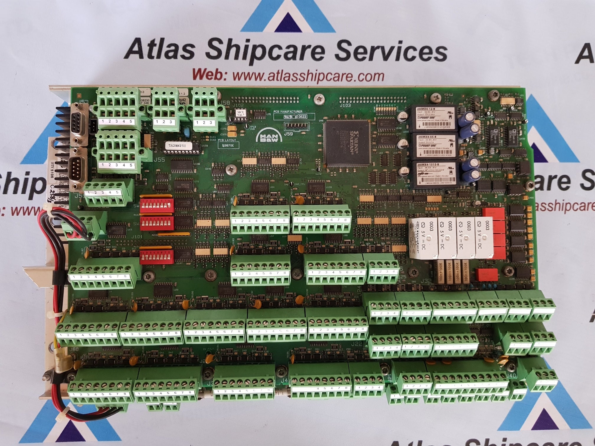 MAN B&W 3157167-5 MASTER CONTROL UNIT – Atlas Shipcare Services