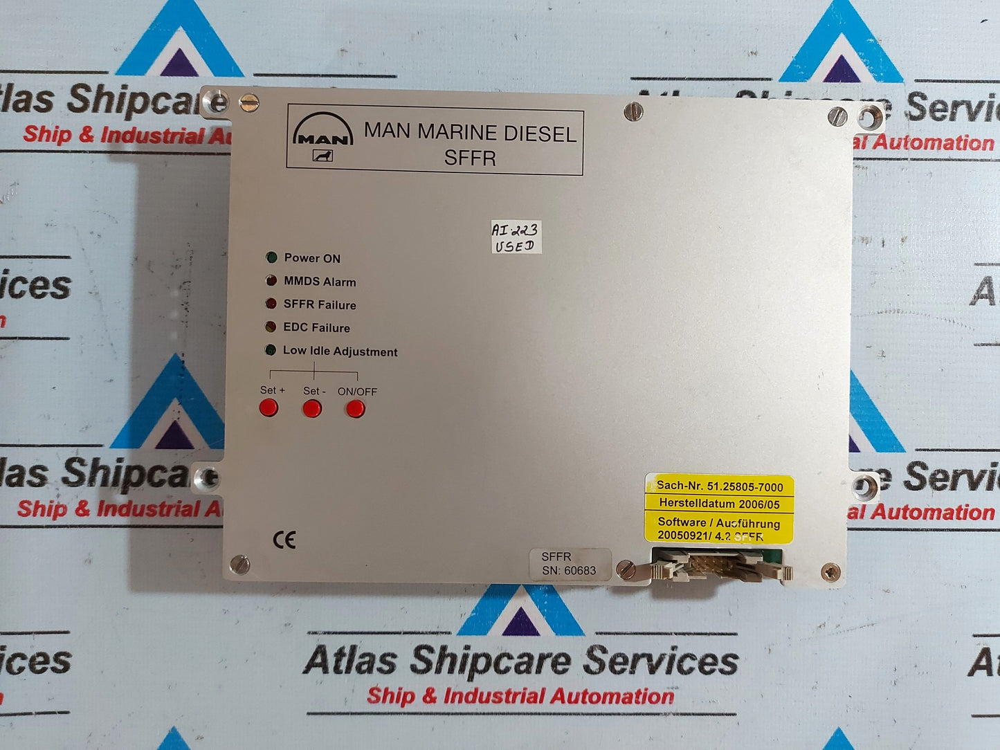 MAN MARINE DIESEL SFFR 51.25805-7000