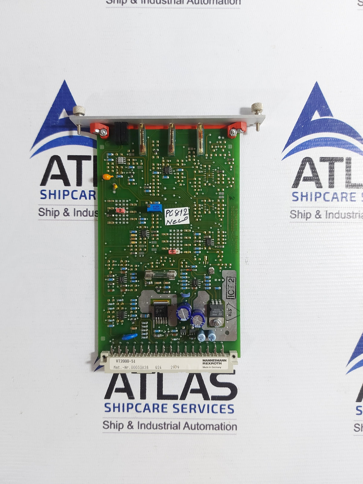 MANNESMANN REXROTH VT2000-51 ELECTRONIC AMPLIFIER CARD