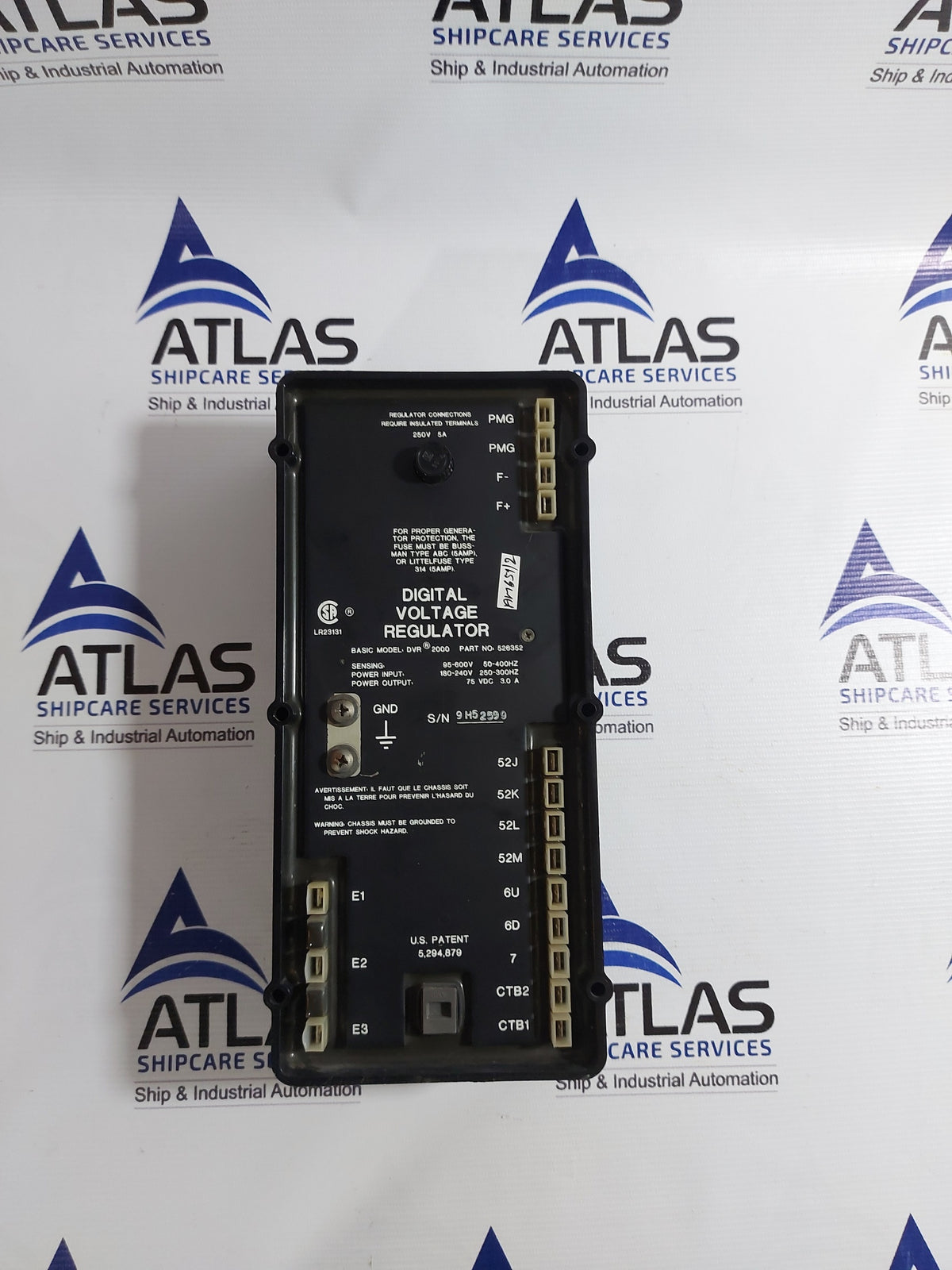 MARATHON ELECTRIC DVR2000 DIGITAL VOLTAGE REGULATOR 526352