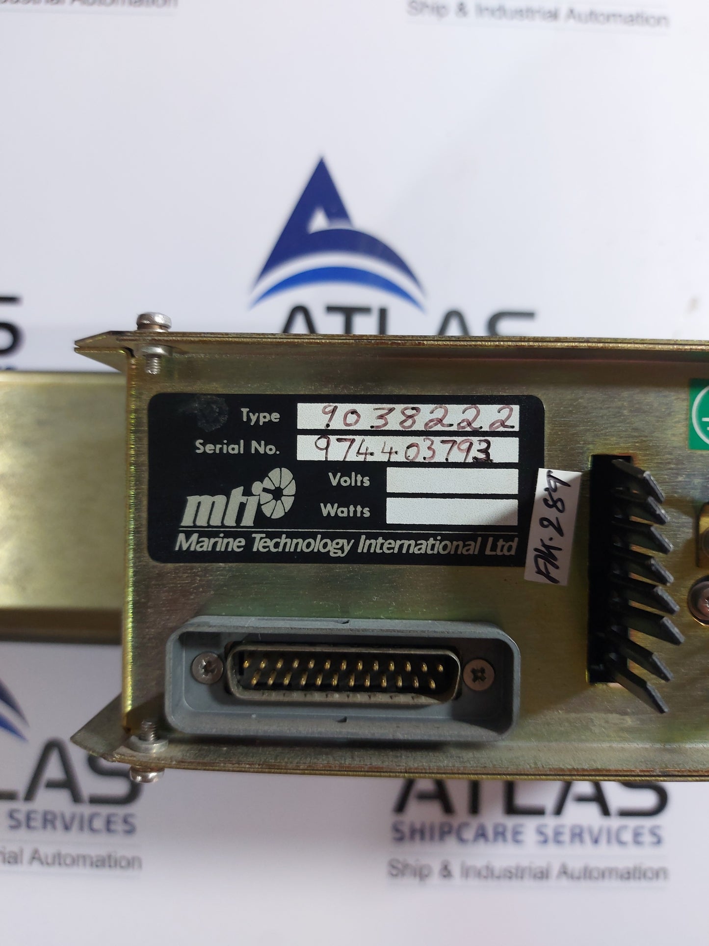 MARINE TECHNOLOGY INTERNATIONAL 9038222 CHARGER CONTROL/ALARM MODULE