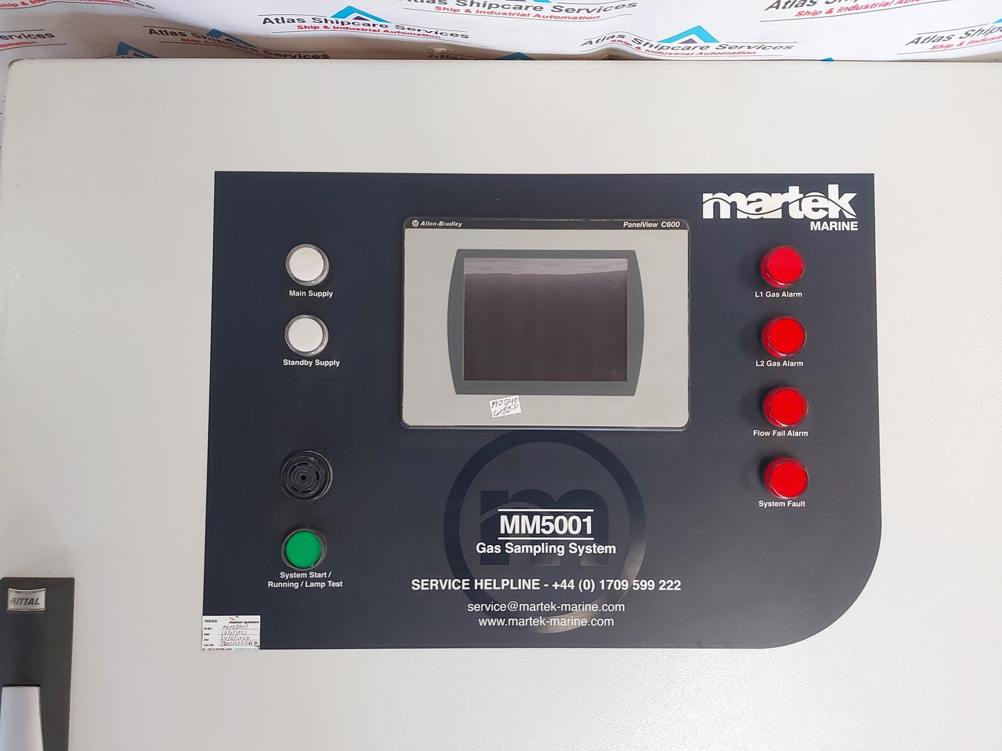 MARTEK MARINE MM5001 GAS SAMPLING SYSTEM