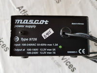 MASCOT 9726 POWER SUPPLY 100-240VAC 50-60HZ MAX1.3A