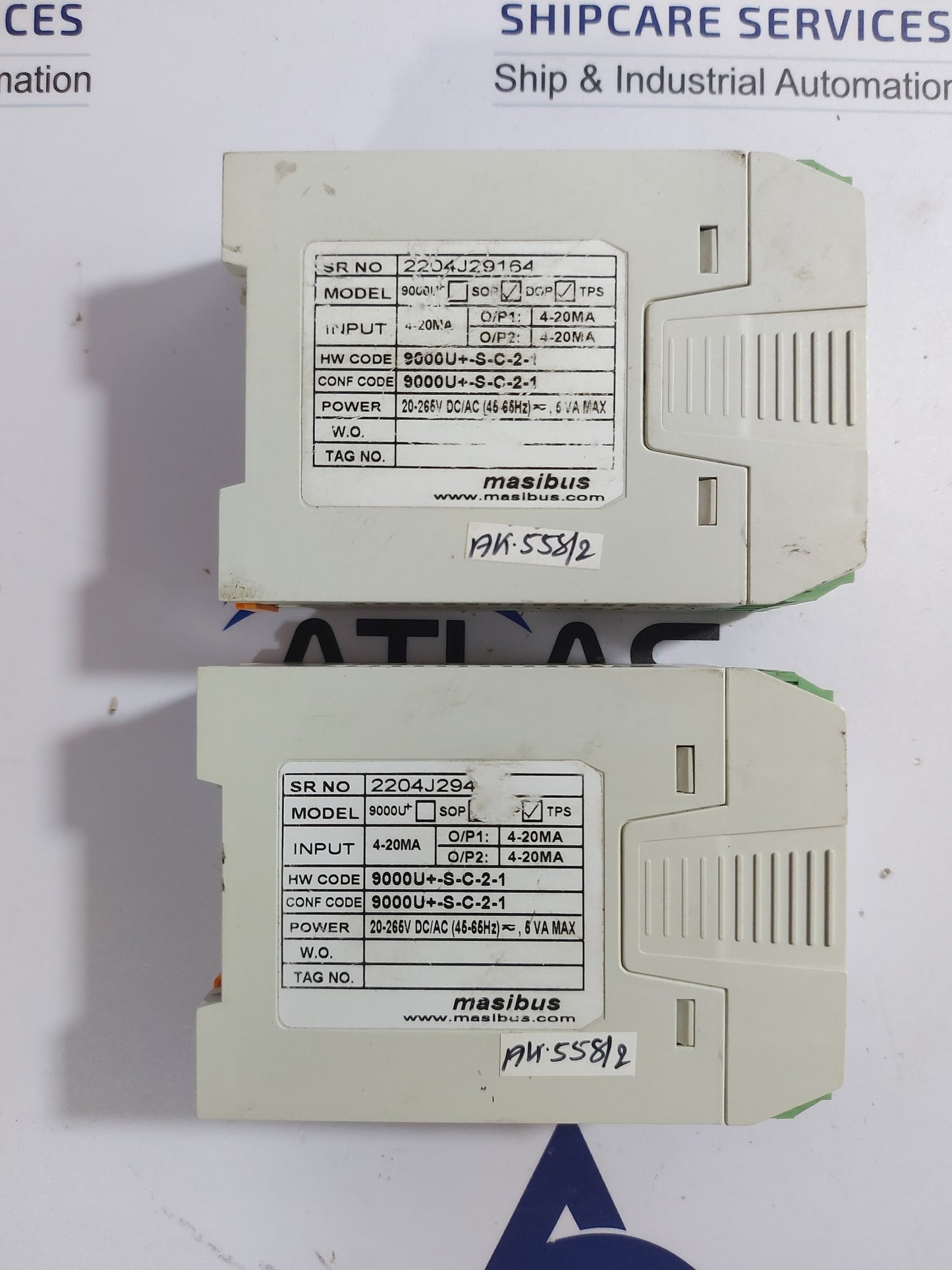 MASIBUS 9000U+ SERIES DOP SIGNAL ISOLATED CONVERTER
