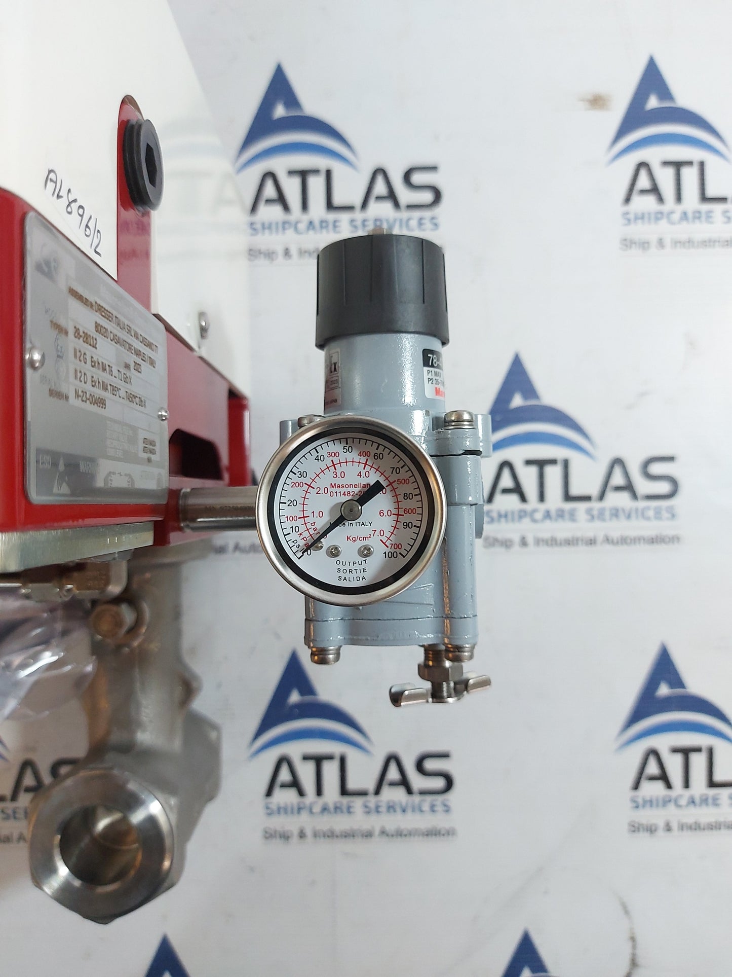 MASONEILAN 28-112 CONTROL VALVE 6-24 PSI