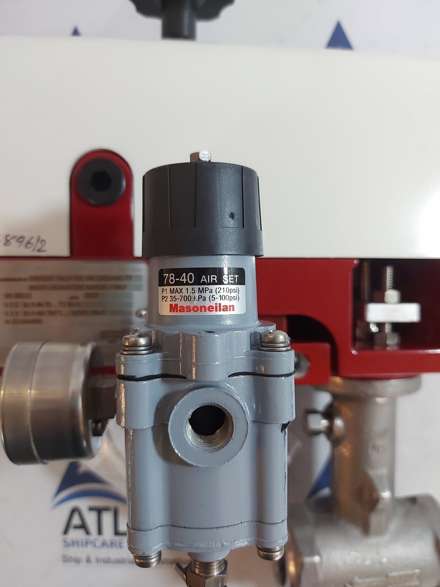 MASONEILAN 28-112 CONTROL VALVE 6-24 PSI
