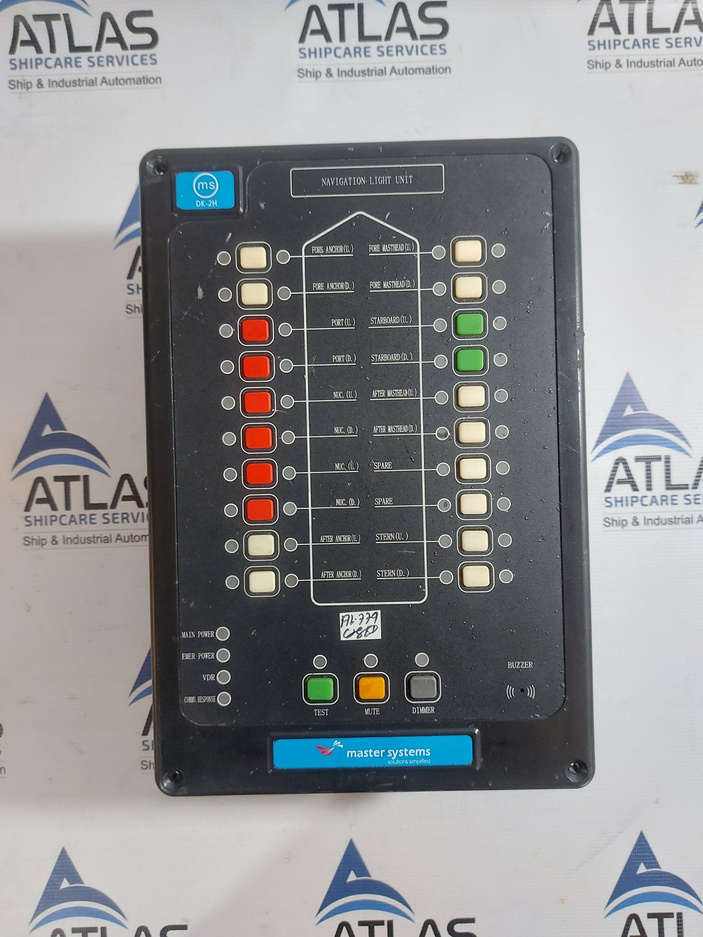 MASTER SYSTEMS DK-2H NAVIGATION LIGHT UNIT