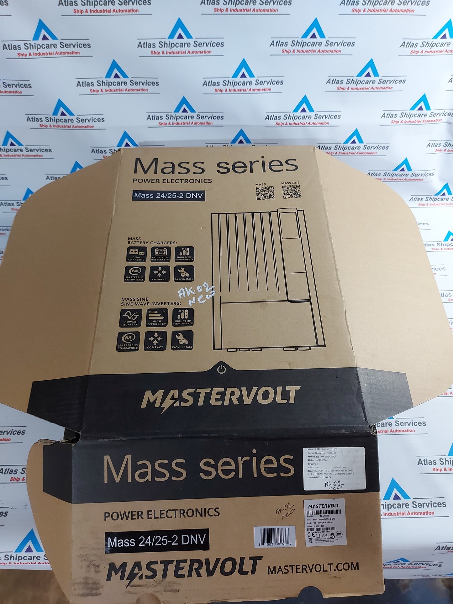 MASTERVOLT MASS 24/25 AUTOMATIC BATTERY CHARGER 40720266