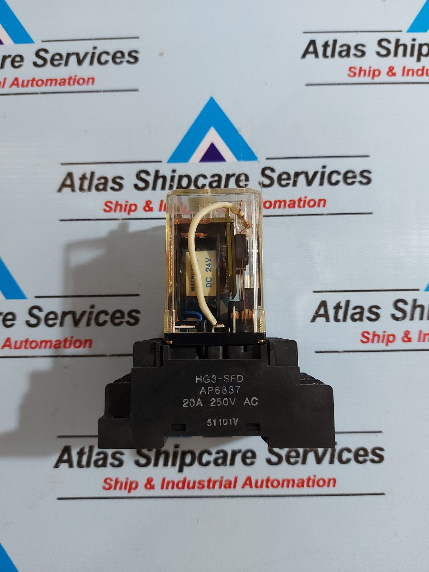 MATSUSHITA AP6232 HG3-DC24V RELAY 20A 250 VAC