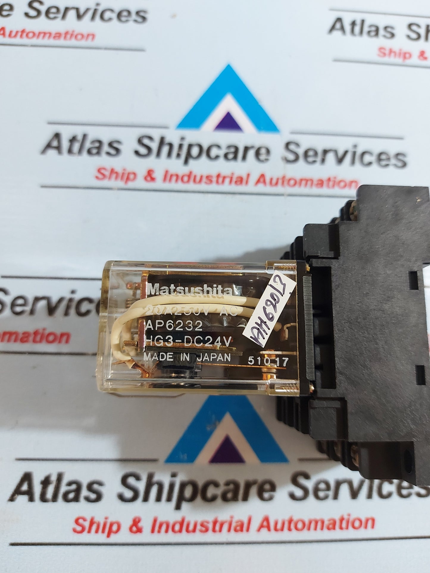 MATSUSHITA AP6232 HG3-DC24V RELAY 20A 250 VAC