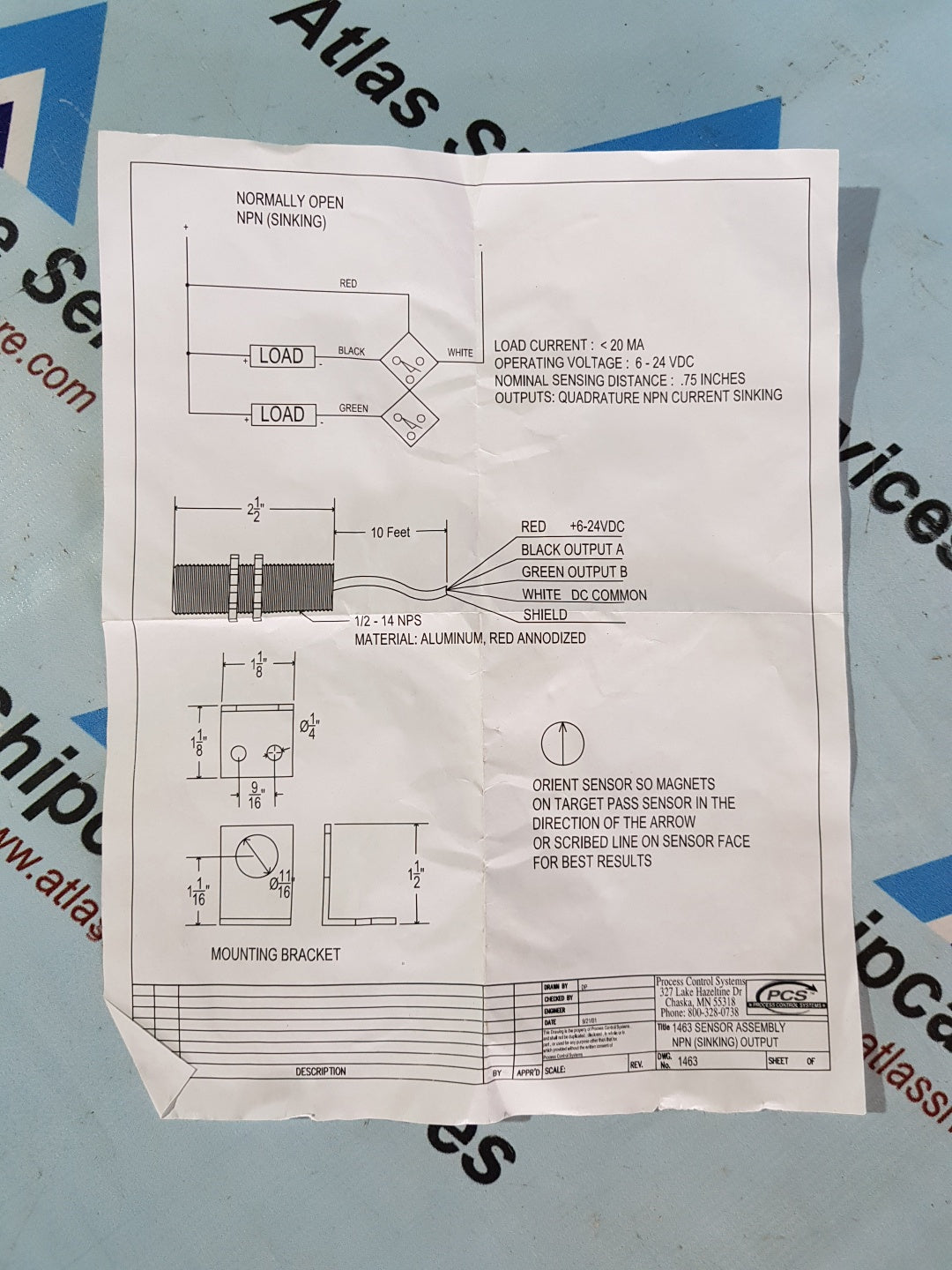 MAXIGARD 1463 PROCESS CONTROL SYSTEM