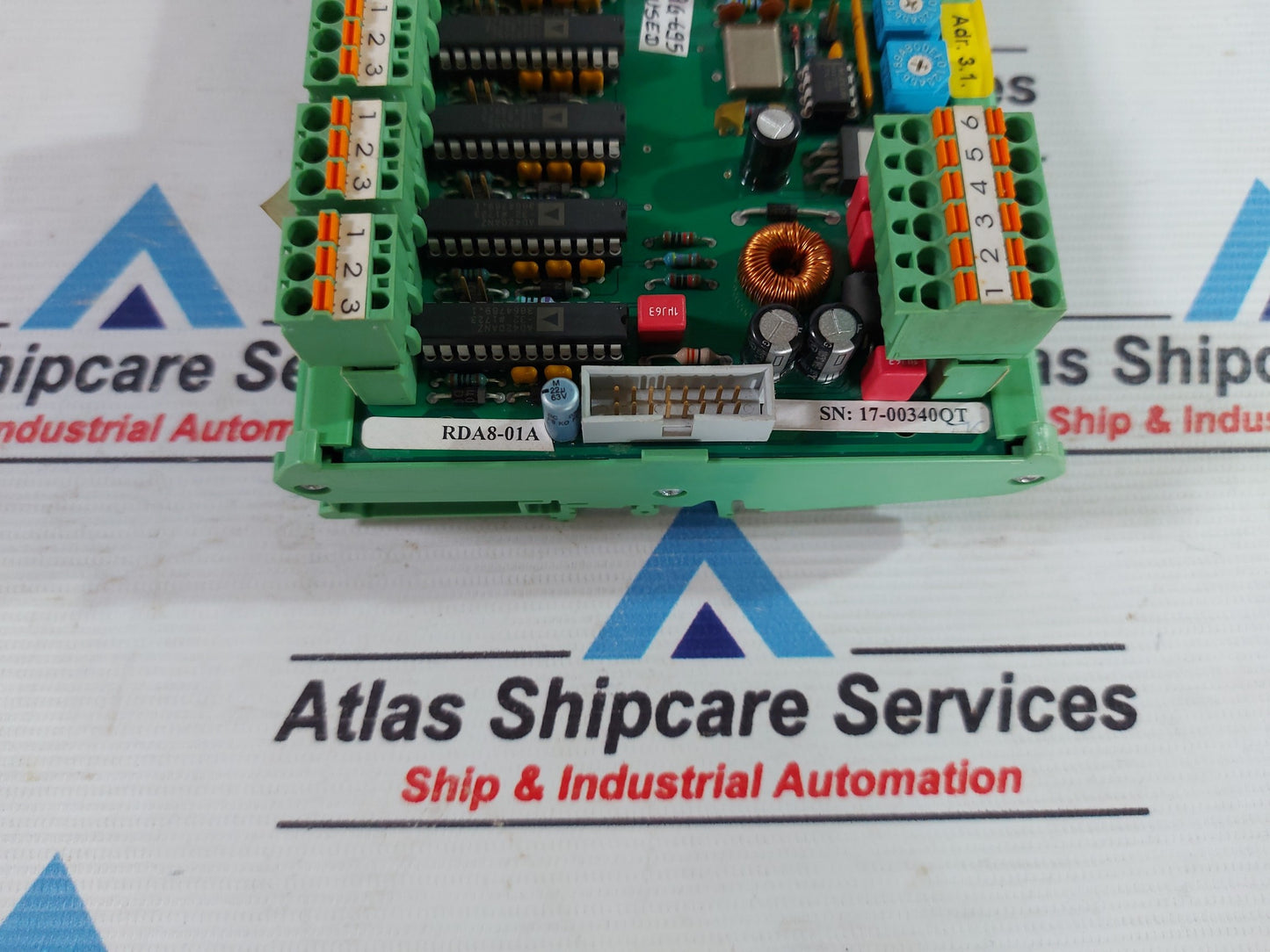 MCA RDA8-01A PCB CIRCUIT BOARD AG695
