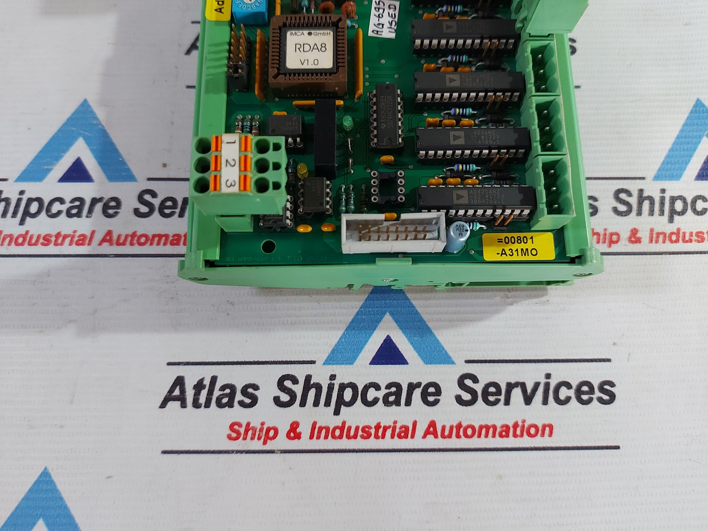 MCA RDA8-01A PCB CIRCUIT BOARD AG695