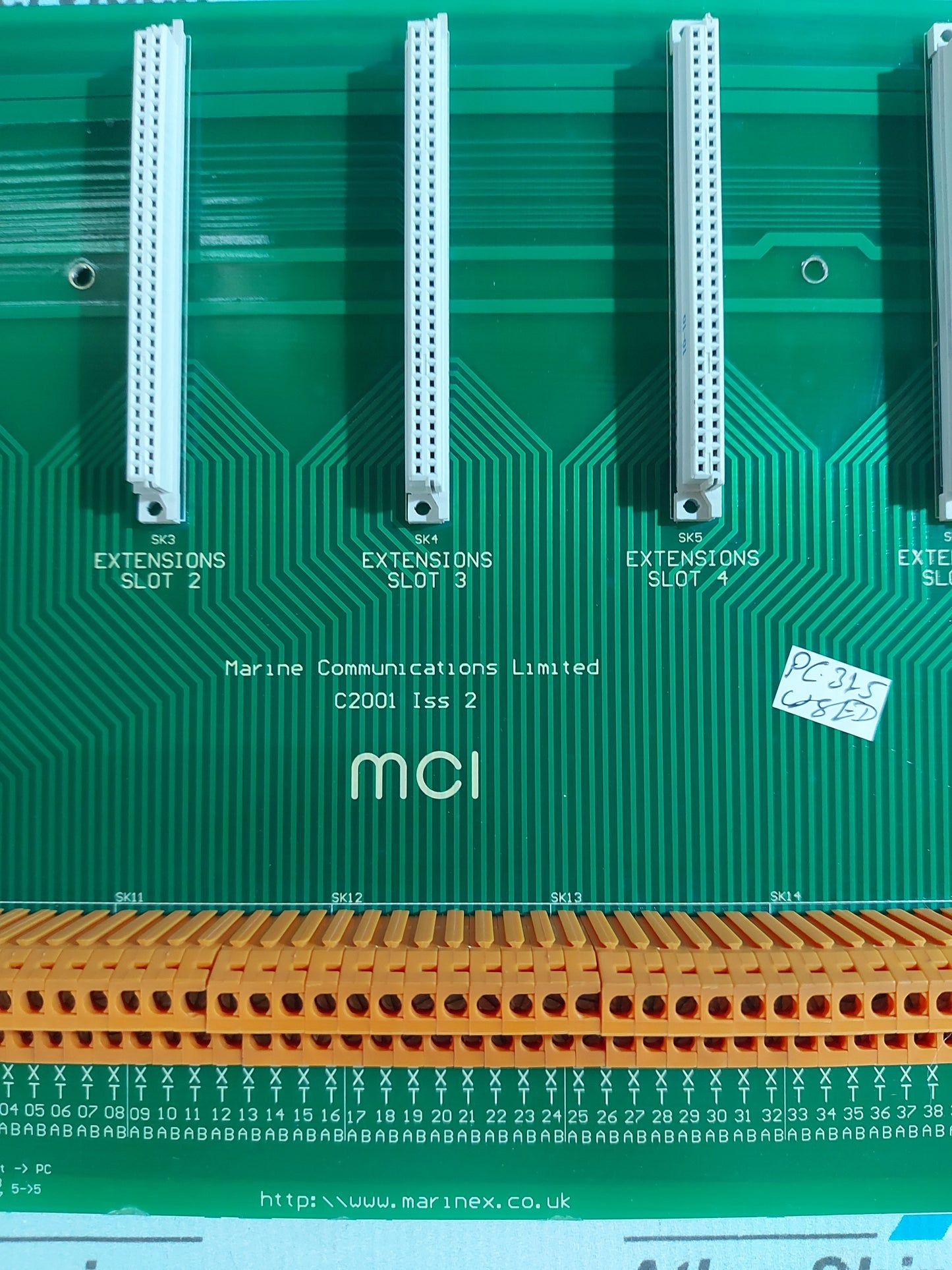 MCL MARINEX C2001 ISS.2 PCB CARD