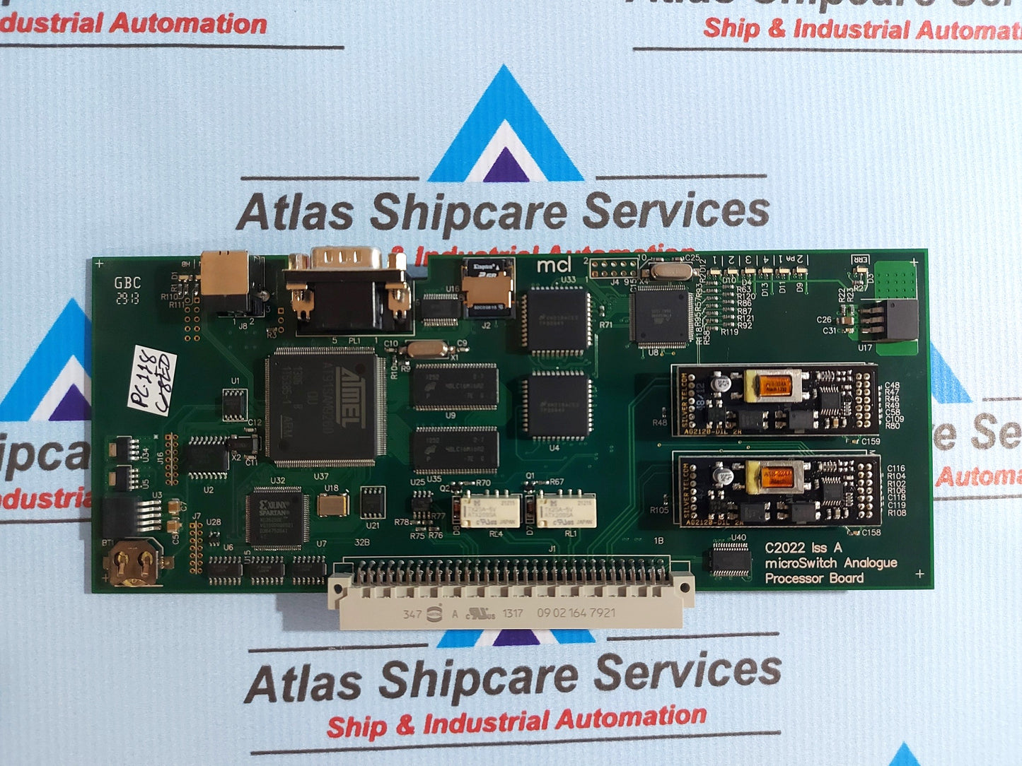 MCL MARINEX C2022 MICROSWITCH ANALOGUE PROCESSOR BOARD