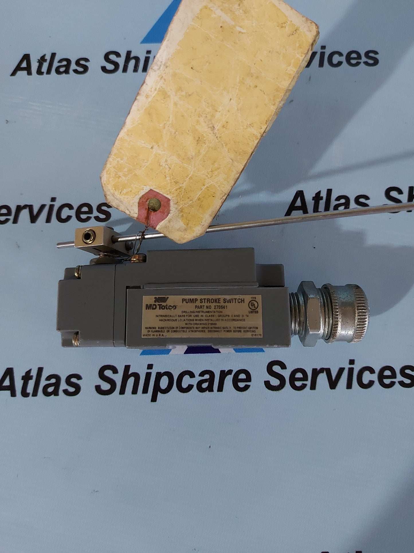 M/D TOTCO 270641 PUMP STROKE SWITCH H619