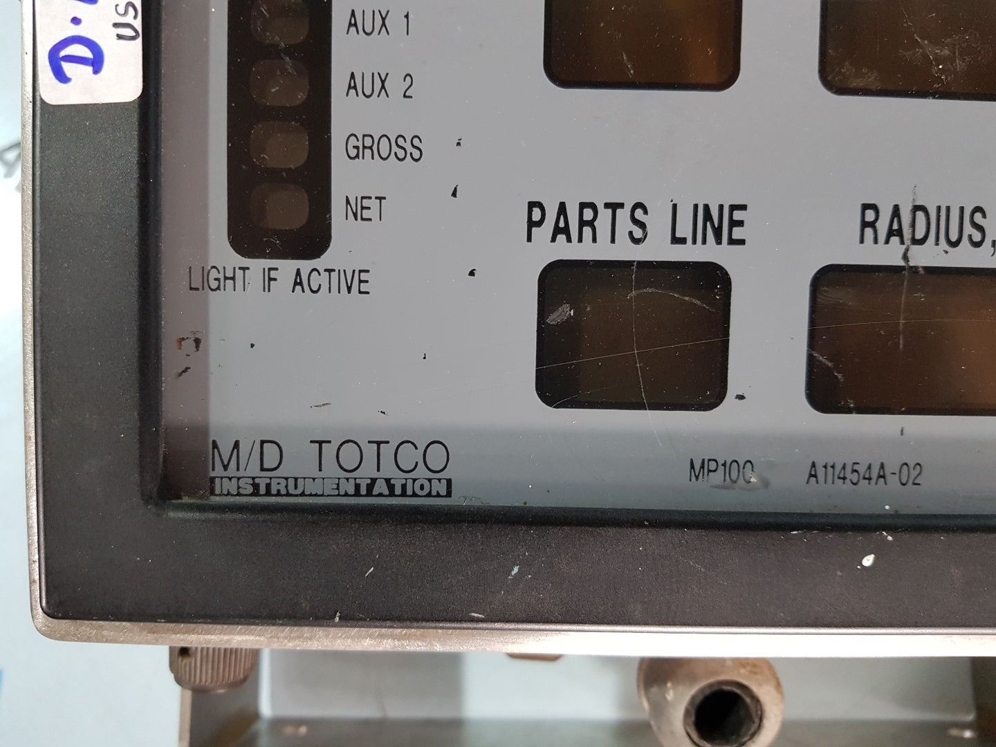 M/D TOTCO MP100 A1145A-02 LOAD-WATCH