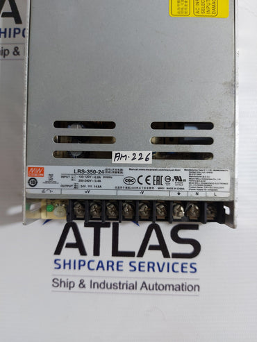MEAN WELL LRS-350-24 SWITCHING POWER SUPPLY