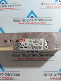 MEAN WELL S-100F-12 POWER SUPPLY +12V= 8.5A