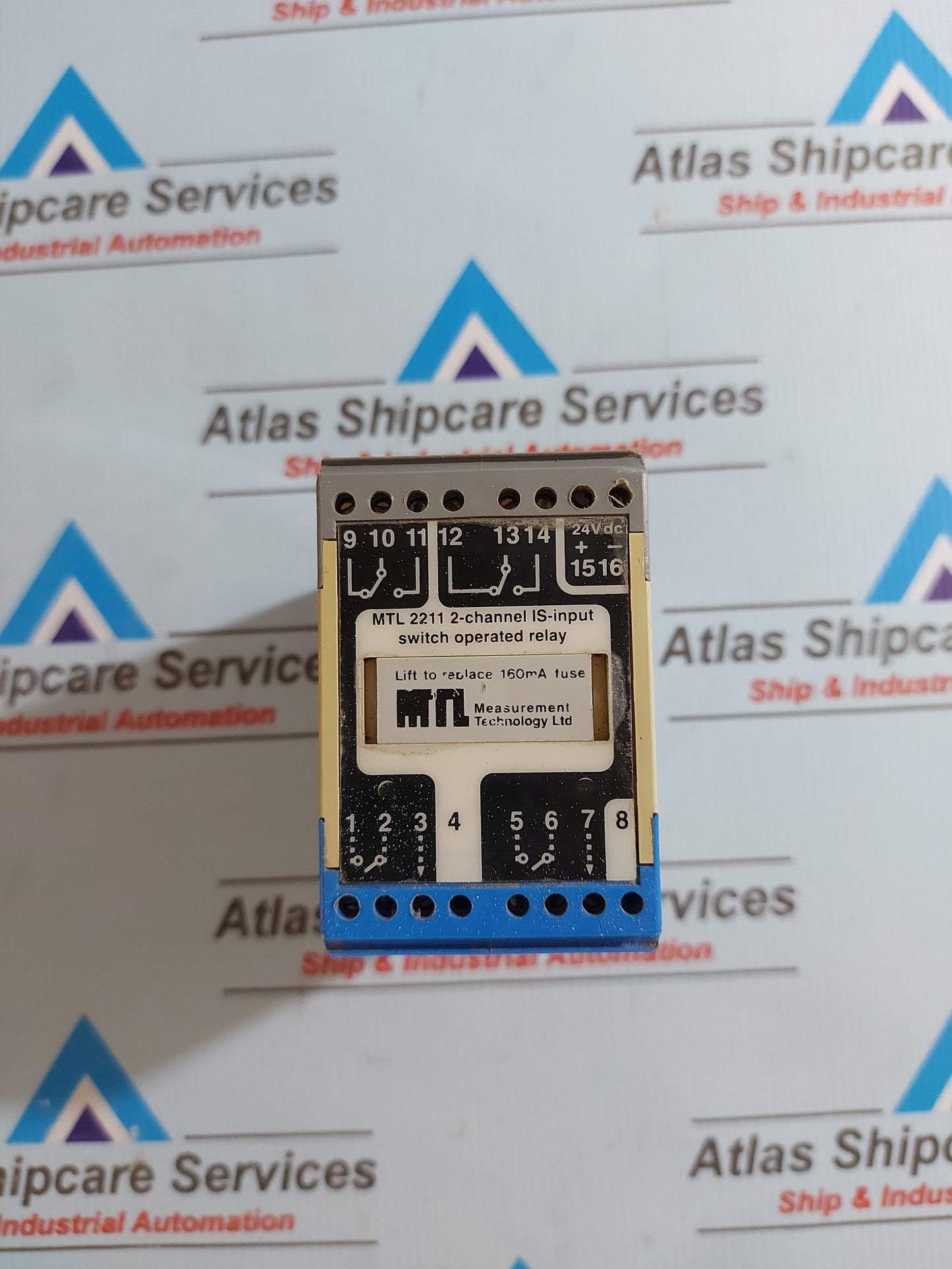 MEASUREMENT TECHNOLOGY MTL 2211 2-CHANNEL IS-INPUT SWITCH OPERATED RELAY