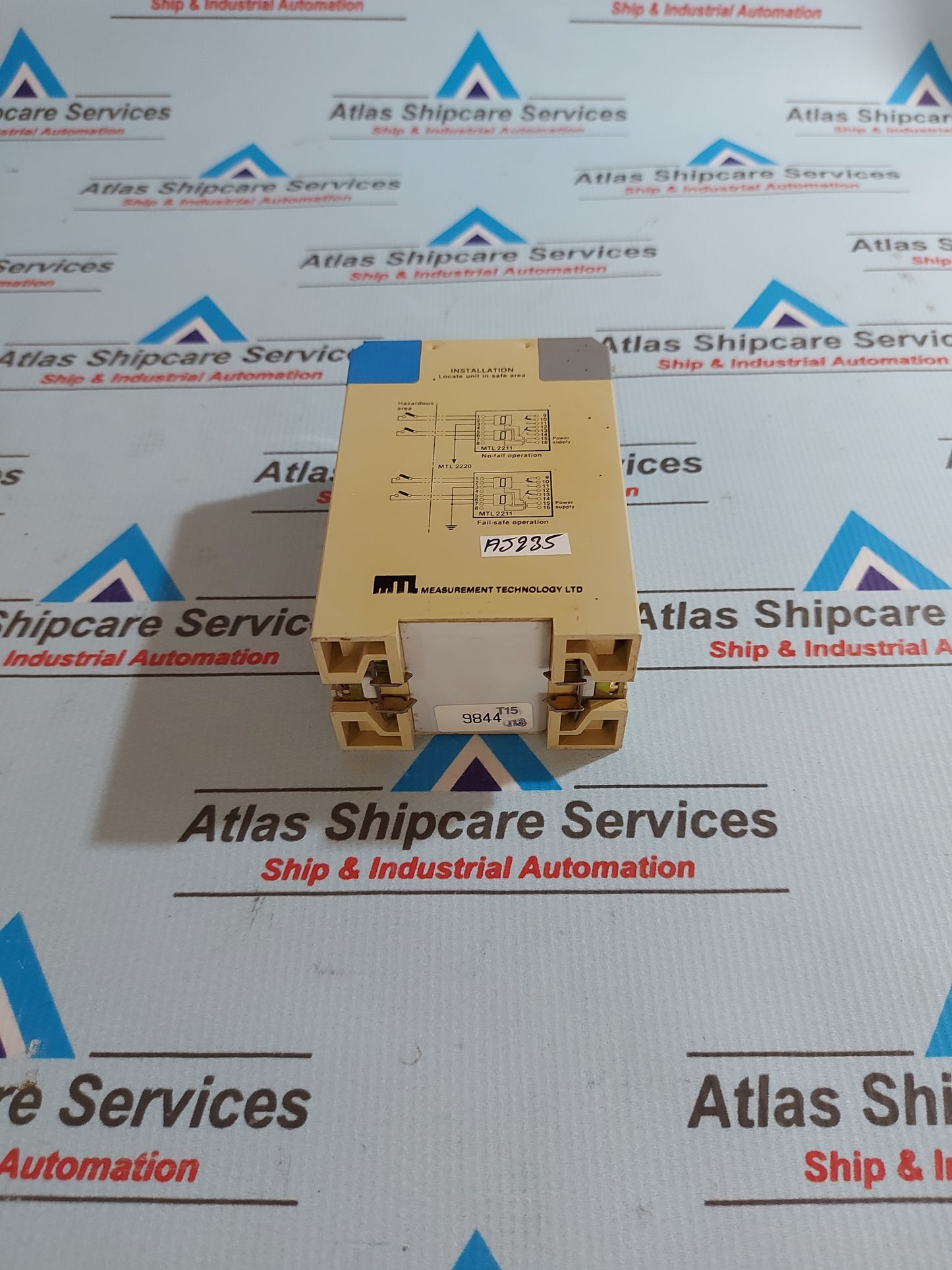 MEASUREMENT TECHNOLOGY MTL 2211 2-CHANNEL IS-INPUT SWITCH OPERATED RELAY