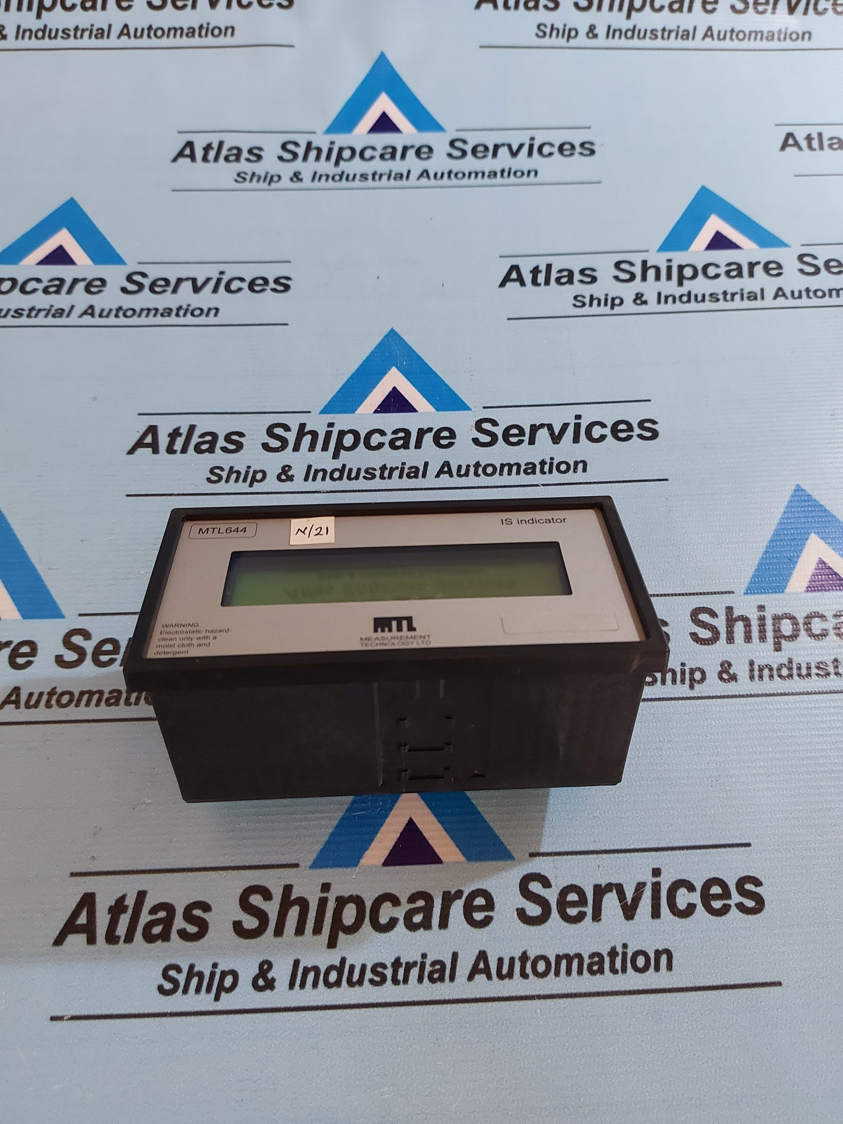 MEASUREMENT TECHNOLOGY MTL644 IS SERIAL DATA INDICATOR – Atlas Shipcare ...