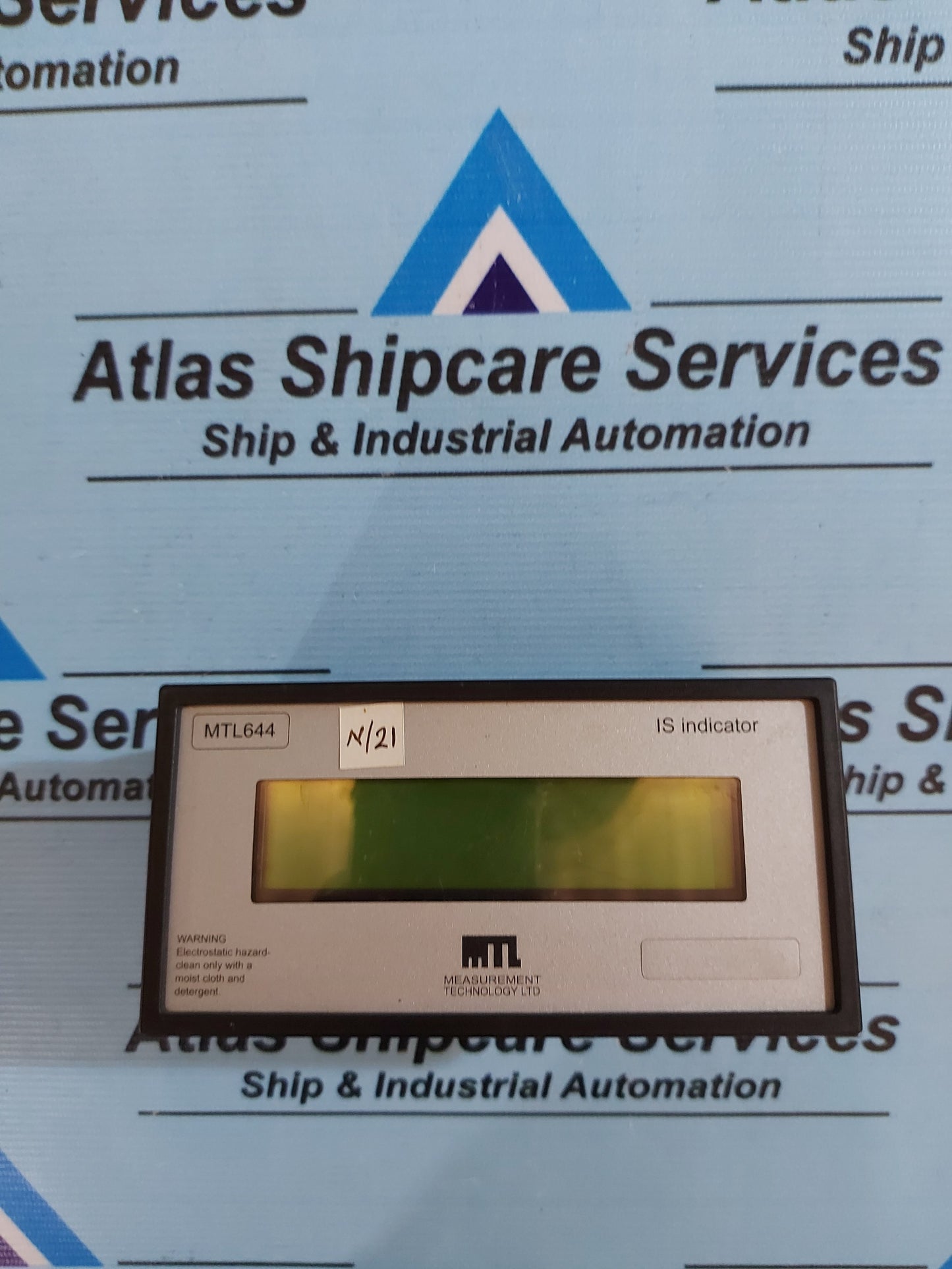 MEASUREMENT TECHNOLOGY MTL644 IS SERIAL DATA INDICATOR