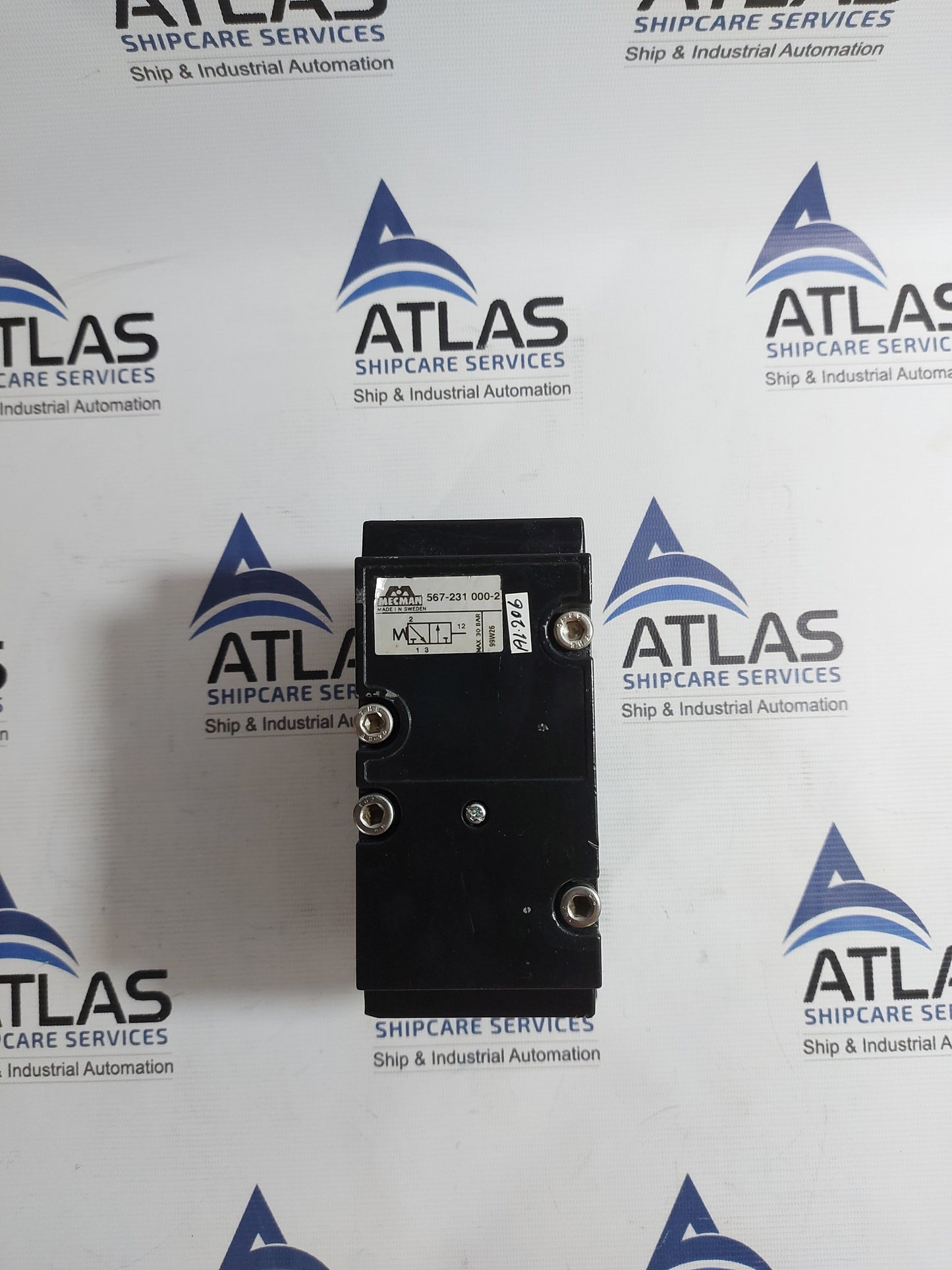 MECMAN 567-231 000-2 AIR PILOT VALVE