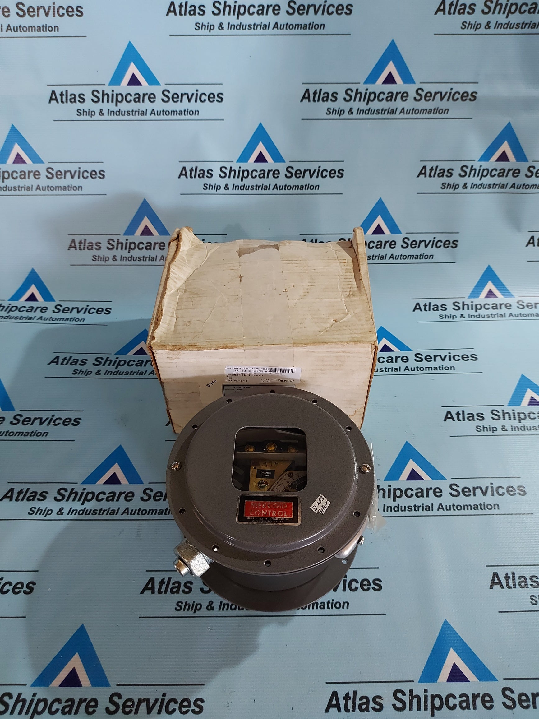 MERCOID DPAW-7043-153-64E PRESSURE SWITCH – Atlas Shipcare Services