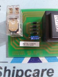 METOS 3198292 PCB WATER LEVEL CONTROL BOARD