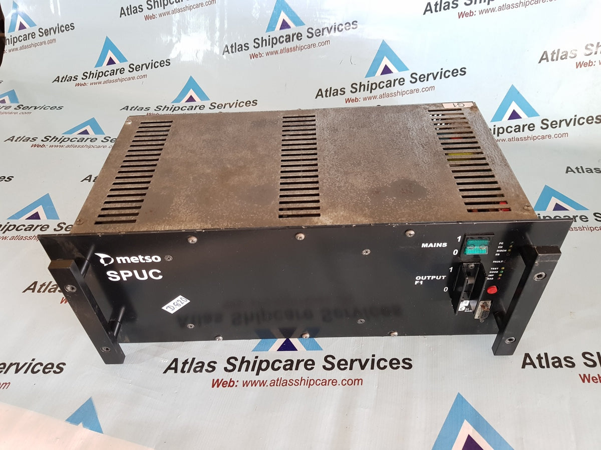 Metso Remote Plug METSO AUTOMATION SPUC A413337 POWER UNIT MODULE – Atlas Shipcare Services