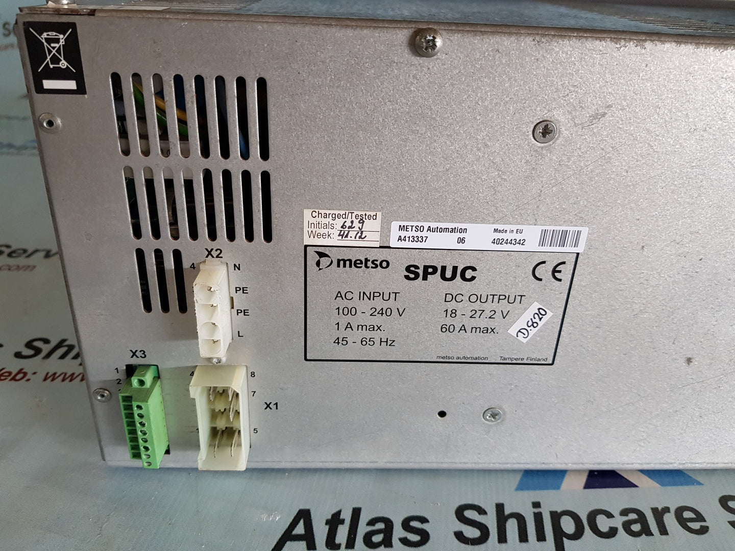 METSO AUTOMATION SPUC A413337 POWER UNIT MODULE