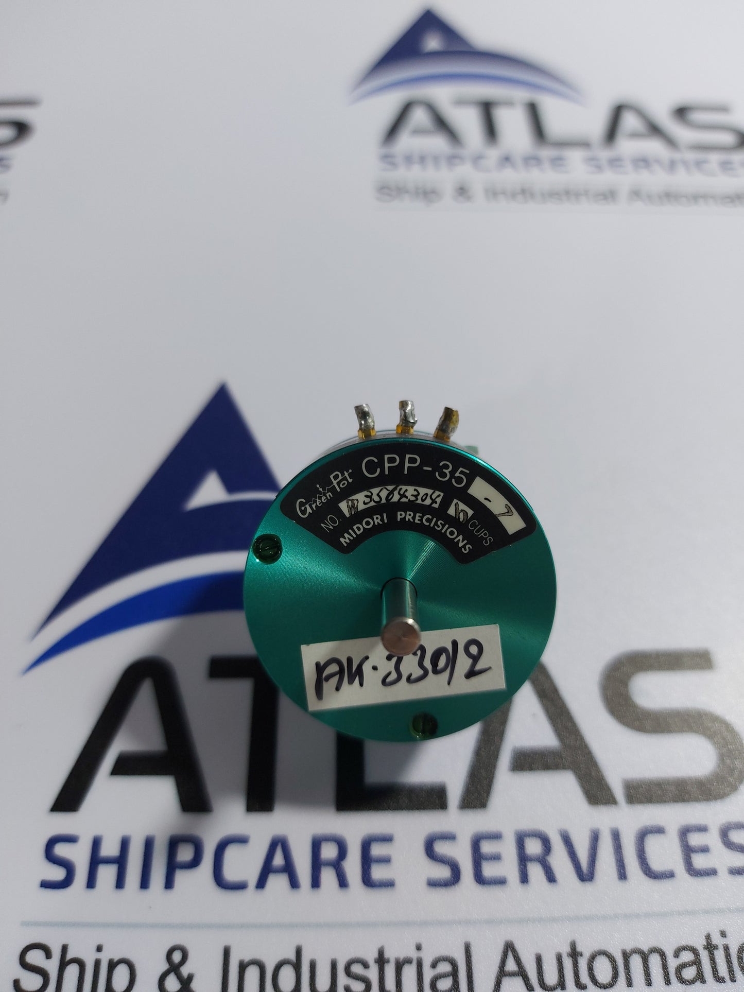 MIDORI PRECISION CPP-35-7 GREEN POT POTENTIOMETER