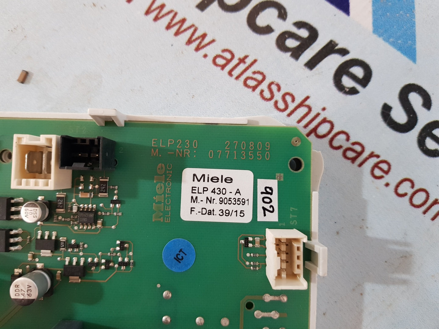 MIELE ELP230 CONTROL MODULE BOARD 07713550
