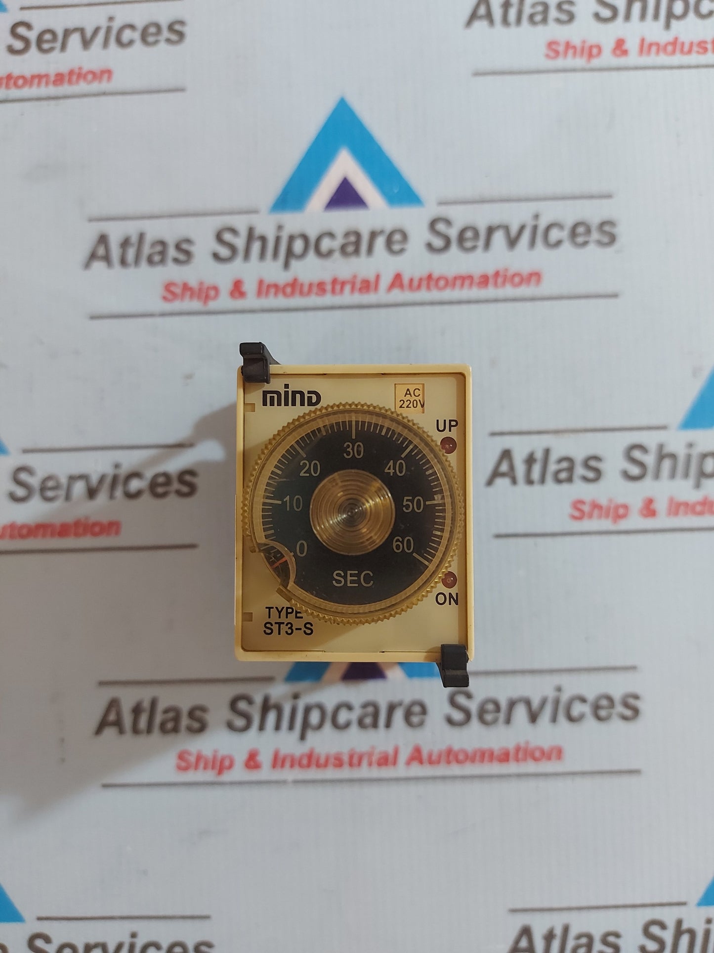 MIND ELECTRIC ST3PC-S TIME RELAY 0-60 Sec